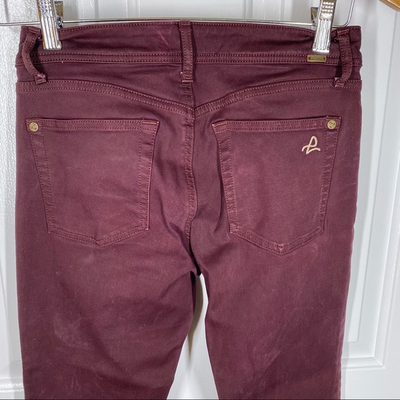 DL1961 Florence Skinny Instasculpt Maroon Jeans - Picture 4 of 9
